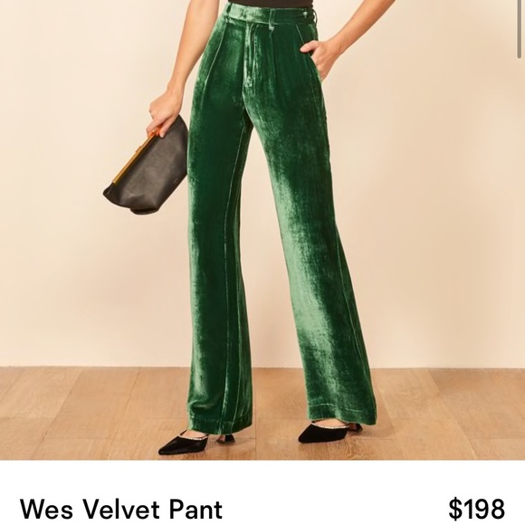 Reformation Pants - NWT Reformation Wes Pants